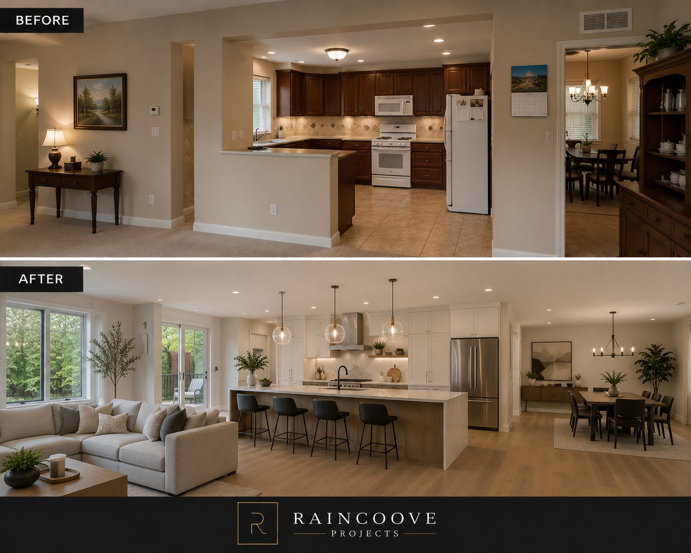 Kitchen renovation concept