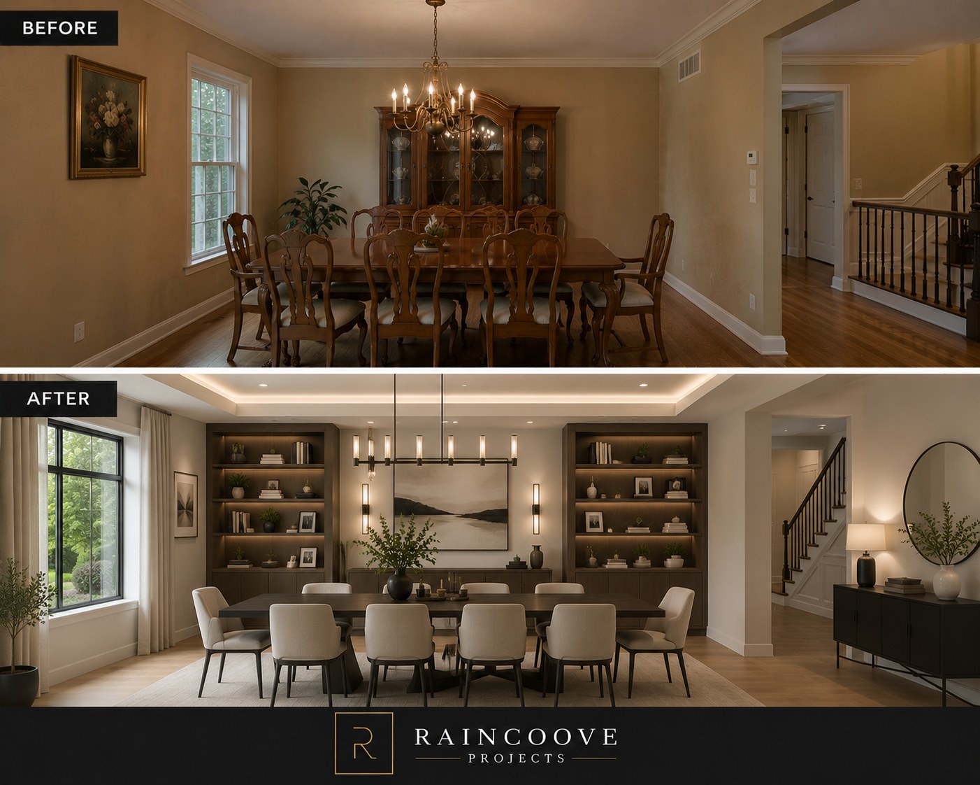 Dining room renovation concept