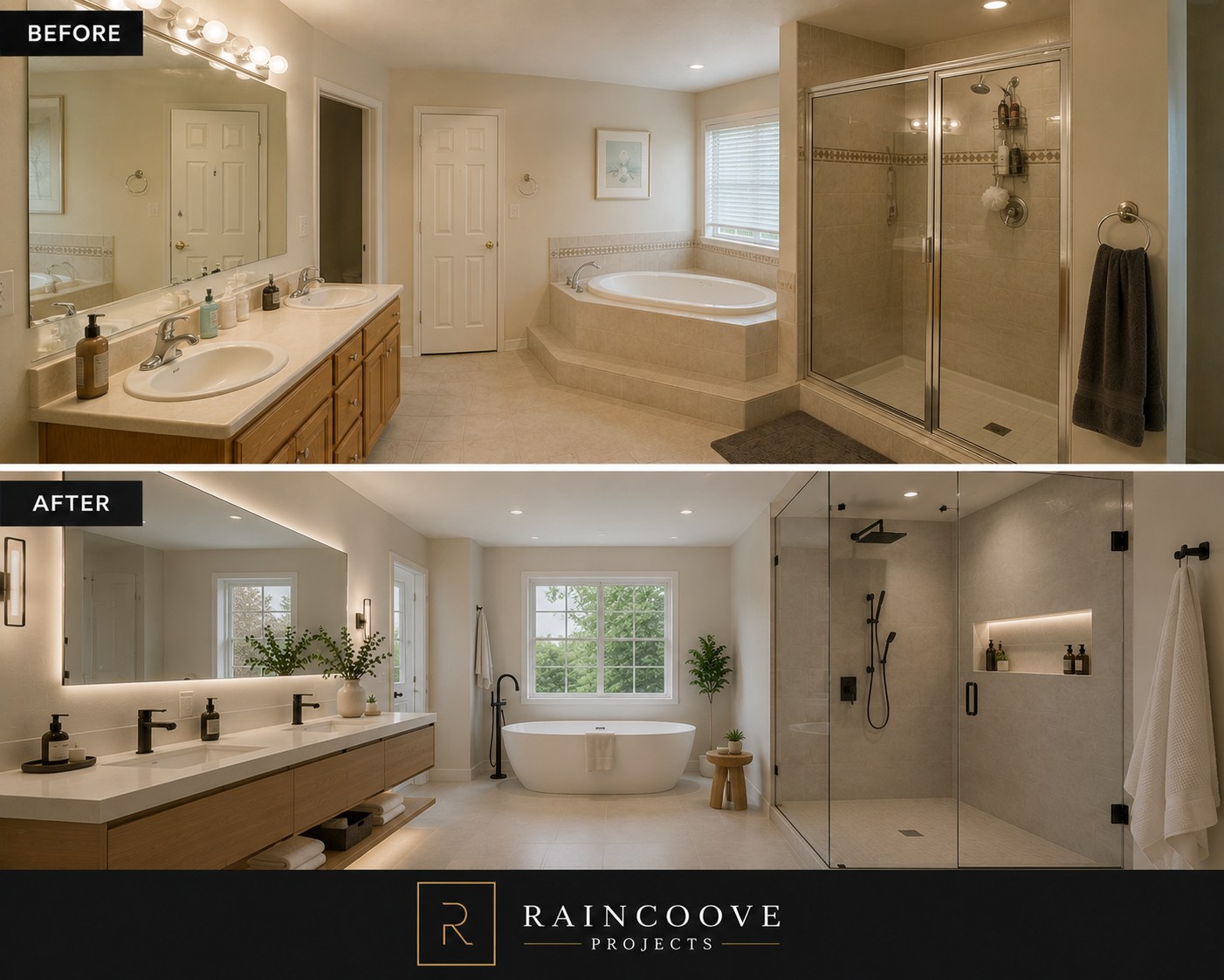 Bathroom renovation concept